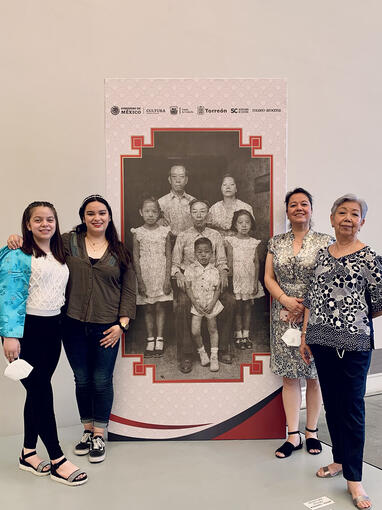 Fam. Espino Yee/Gloria Yee - Inauguración del Memorial La Matanza de los Chinos en Torreón, 2021.